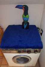 Bezug Frontlader Dunkelblau